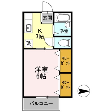 メゾン南万々の物件間取画像